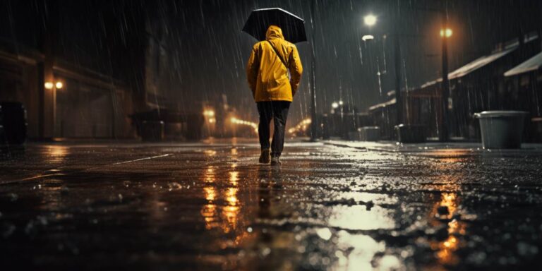 Bieganie w deszczu